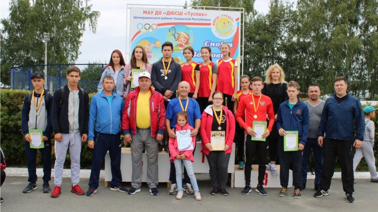 В Шемуршинском районе состоялись III Малые летние Олимпийские игры, посвященные Дню физкультурника