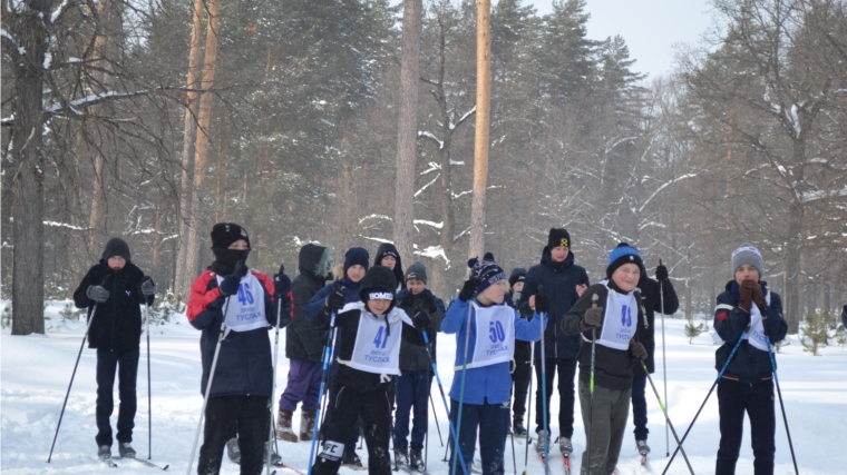 Первенство Шемуршинского района по лыжным гонкам.